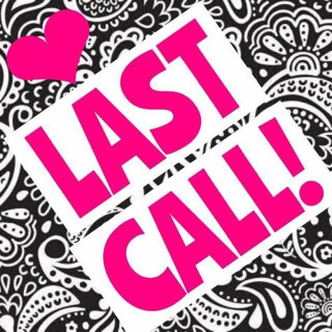 June 11, 2016 - Today is the last day for accepting orders for my Launch Party. If interested in placing an order, you can find me at www.mythirtyone.com/1826770. Look under My Parties section and click on Home Launch Party. Happy Shopping! Last Call For Orders, Fm Fragrances, Facebook Party Games, Social Media Party, Pampered Chef Party, Lemongrass Spa, Thirty One Party, Quote Pictures, Scentsy Consultant Ideas