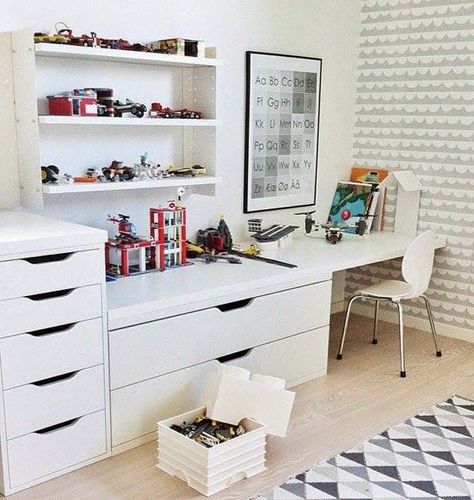 Ikea Nordli Nordli Ikea, Ikea Nordli, Mommo Design, Ikea Kids, Kid Hacks, Kids Room Inspiration, 아파트 인테리어, Kids Room Ideas, Craft Room Storage