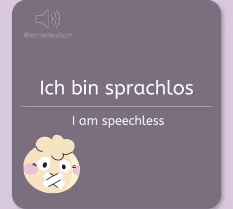 Cool German Words, German Phrases Learning, German Learning, Study German, German Study, German Phrases, Germany Language, Idiomatic Expressions, Learning German