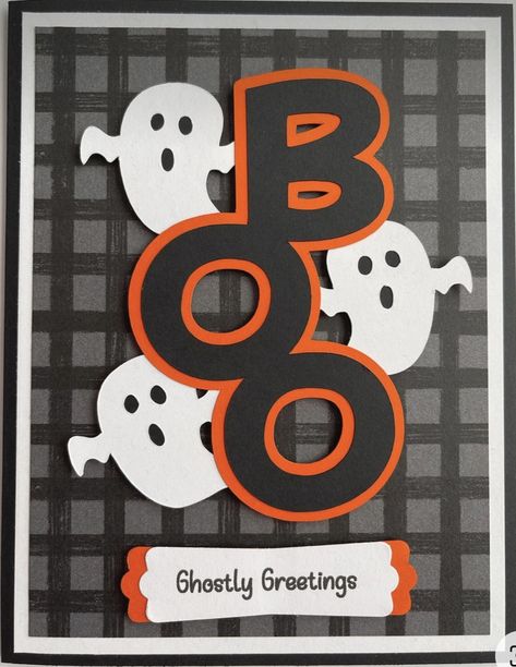 Halloween Homemade Cards, Diy Halloween Cards Ideas, Stampin Up Halloween Cards 2023, Halloween Handmade Cards, Halloween Cards Stampin Up Ideas, Halloween Card Diy, Thanksgiving Cards Diy, Halloween Cards Handmade Ideas, Halloween Birthday Cards