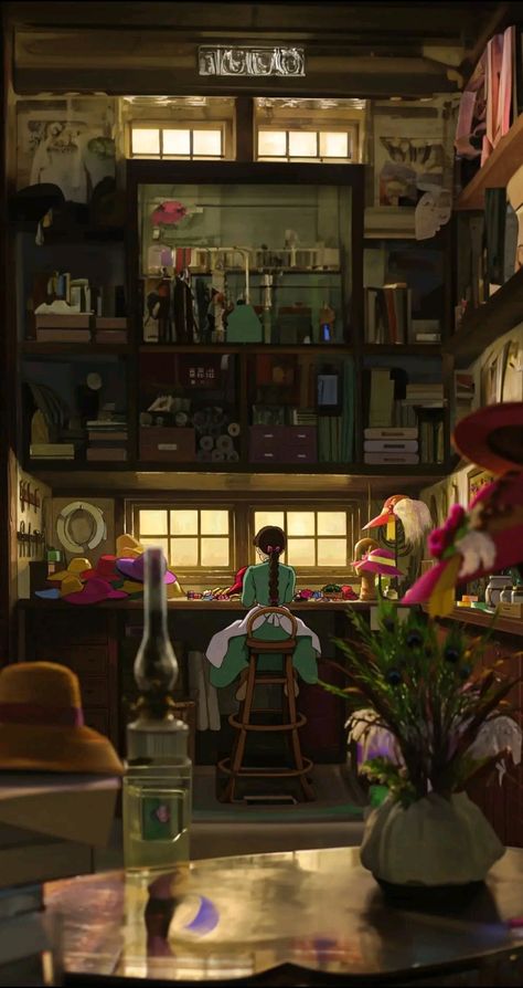 قلعة هاول المتحركة, Howls Moving Castle Wallpaper, 하울의 움직이는 성, Studio Ghibli Background, Studio Ghibli Characters, Cocoppa Wallpaper, Ghibli Artwork, Fotografi Vintage, Studio Ghibli Movies