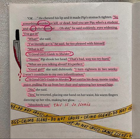 Good Girl Bad Blood Annotations, Good Girls Guide, Holly Jackson, Romantic Book Quotes, Good Girls, Book Annotation, Favorite Book Quotes, Romantic Books, Mystery Books