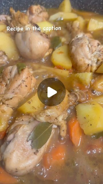 Nelly Valenzuela on Instagram: "Pollo Guisado - Mexican Chicken Stew This Pollo Guisado recipe is a flavorful braised chicken stew popular in Latin American cuisine, with loads of chicken, vegetables and so easy to make. #polloguisado #chickenstew #daisymayscookingandmore #mexicanfood #chicken #chickenrecipes #food #foodies #foodiesofinstagram #recipe #recipes #cooking #instagramfood #instagramfoodie #instagramfoodies #instagramrecipes #instagramcooking  Ingredients/Recipe: -8 Chicken Drumsticks -5 Tbsp Avocado Oil or cooking oil of your choice -1 Tsp Garlic Salt -1 Tsp Pepper -1/2 Sliced White Onion -4 Carrots Peeled and sliced -4 Roma Tomatoes sliced -1 Tbsp Tomato Chicken Bouillon -1 Tsp Thyme - 1 Tsp Oregano -3 Bay Leaves -4 Serrano Peppers sliced and seeds removed -2 Cups Water -8 Pot Chicken Legs Mexican Recipes, Drumstick Stew Recipes, Chicken Guisado Mexican, Drumstick Chicken Soup, Mexican Chicken Stew Recipes, Chicken Drumstick Stew, Mexican Chicken Leg Recipes, Chicken Drumsticks Soup, Chicken Leg And Potatoes Recipes