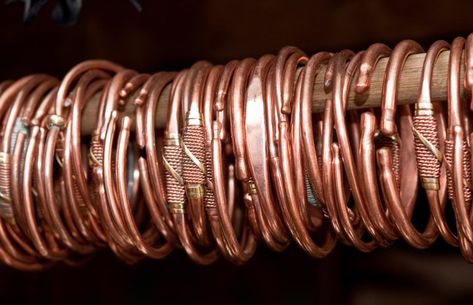 Copper bracelets: Evidence and benefits for arthritis Copper Bracelets, Boho Wrap Bracelet, Spring Bracelet, Copper Bracelet, Magnetic Bracelet, Wristbands, Copper Color, Pure Copper, Copper Jewelry