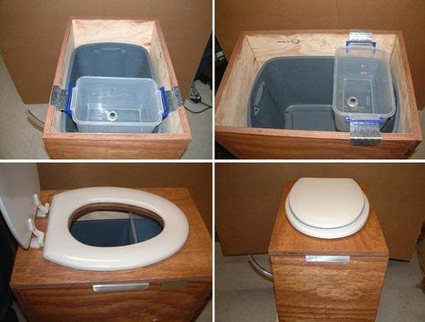 Composting Toilet Tiny Houses, Composting Toilet Diy, Diy Composting Toilet, Diy Compost, Composting Toilets, Tiny House Blog, Outdoor Toilet, Portable Shower, Composting Toilet