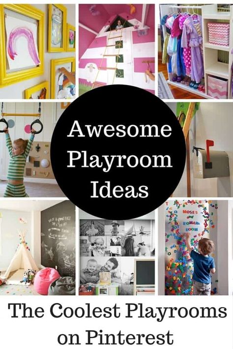 Grandkids Playroom, Solid Oak Bedroom Furniture, Lucky Ducks, Kids Playroom Ideas, Kids Playrooms, Gallery Wall Template, Grandkids Room, Photo Wall Display, Diy Playroom