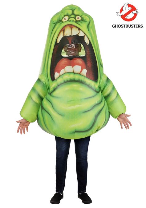 Ghostbusters Halloween Costumes, Slimer Costume, Outfit For Halloween Party, Monster Outfit, Garfield Costume, Ghostbusters Halloween, Slimer Ghostbusters, Hotel Transylvania Costume, Forrest Gump Costume