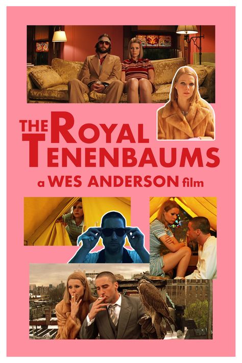 The Royal Tenenbaums Poster, Royal Tenenbaums Poster, Richie Tenenbaum, Royal Tenenbaums, Artistic Poster, Tv Poster, Poster For Bedroom, Poster Room Decor, Wes Anderson Movies