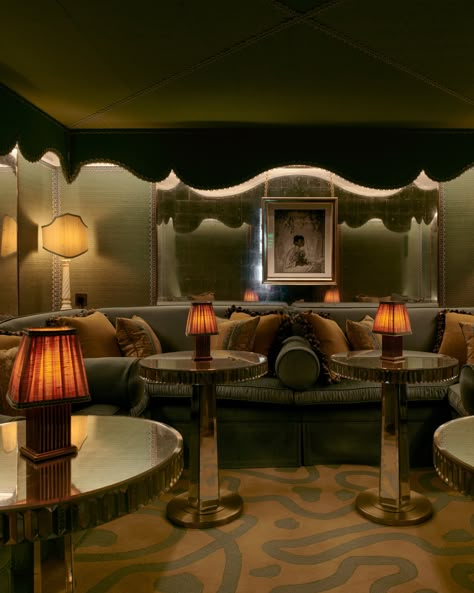 Martin Brudnizki, Lounge Interiors, Art Deco Bar, Restaurant Lounge, 카드 디자인, Interiors Dream, Cinema Room, Hotel Bar, Timeless Luxury