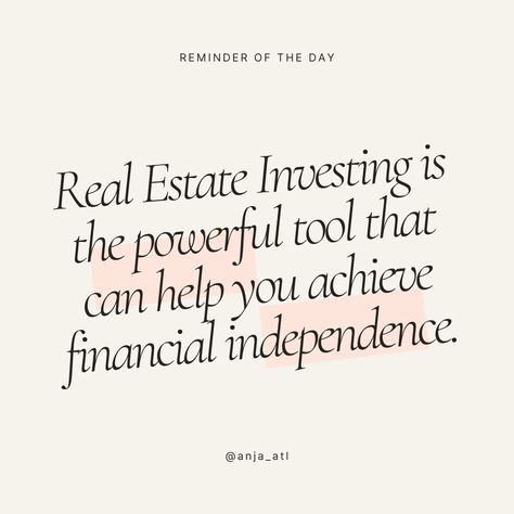 Wednesday wisdom Looking for a surefire way to make your money work for you? 💸 Real estate investing is the ultimate side hustle that can lead you to financial independence! In the world of real estate, opportunities abound. From fixer-uppers to commercial properties, there's a niche for every investor. So why wait? Start building your empire today and secure a brighter tomorrow. Real Estate Investing Quotes, Investing Quotes, Wednesday Wisdom, Short Term Rental, Real Estate Investor, Real Estate Tips, Financial Independence, Commercial Property, Work For You