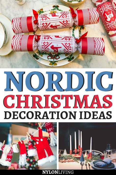 Ready for your home to have a Scandinavian Christmas makeover? Here are some easy tips to add Nordic Christmas decor and Scandi Christmas style to your home for a totally Hygge Christmas. What do you need for a stylish Nordic Christmas? Discover it right away! #scandinavianchristmas #nordicchristmas #christmasdecorations Nordic Christmas Scandinavian Style, Nordic Christmas Decor, Scandinavian Christmas Diy, Swedish Christmas Decorations, Christmas Scandinavian Style, Nordic Christmas Decorations, Norway Christmas, Viking Christmas, Scandinavian Christmas Ornaments