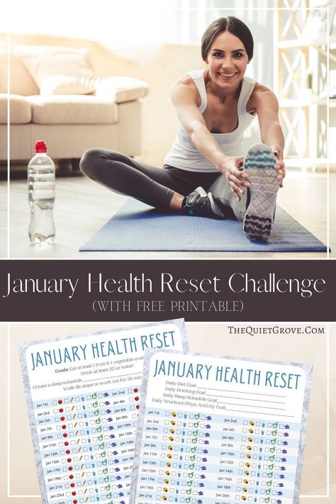 Are you in need of a health reset after overindulging during the holidays? Then join me in doing the January Health Reset Challenge! #HealthReset #HealthChallenge Reset Challenge, Health Reset, Mom Care, Wellness Company, Personal Improvement, Mom Bloggers, Health Eating, Mommy Blogger, Mom Blog