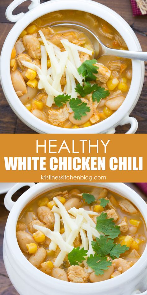 Easy Healthy White Chicken Chili, Heart Healthy White Chicken Chili, White Chili Stove Top, Leto White Chicken Chili, Low Cholesterol Chili Recipe, Weight Watchers White Chicken Chili Easy, Mild White Chicken Chili, White Chili Chicken Recipe Healthy, Stove Top Chicken Recipes Healthy