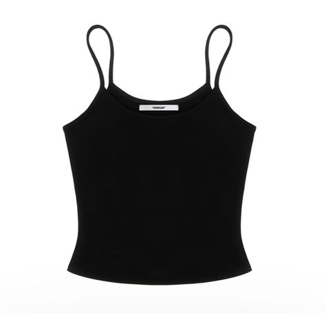 Clothing Pieces Png, Summer Tops Png, Black Tank Top Y2k, Black Fitted Cami Tank Top, Top Png, Y2k Tank Top Png, Basic Black Cami Tank Top, Black Tank Top, Black Tank Top Png