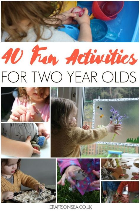 Need some inspiration? Check out these fun activities for two year olds with ideas for crafts, sensory play, outdoor activities and more! Activities For Three Year Olds, Activities For Two Year Olds, Two Years Old Activities, Ideas For Crafts, Play Outdoor, Toddler Snacks, Toddler Play, Toddler Fun, Fun Craft