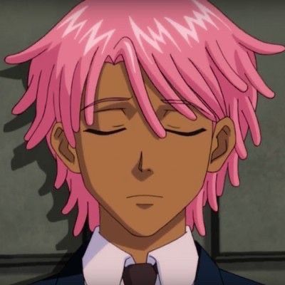 Neo Yokio, Kaz Kaan, Black Anime Guy, Cute Anime Pics, Anime Background, Aesthetic Anime, Anime Guys, Anime, Pink