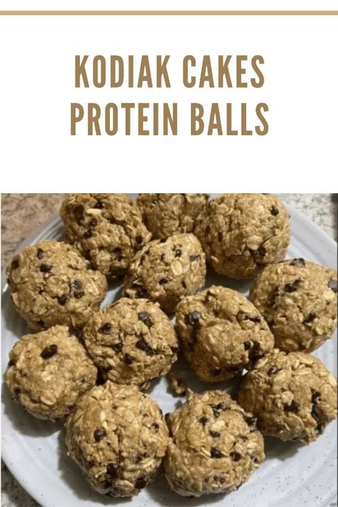 Looking for a quick and delicious high-protein snack? Try this easy Kodiak Cakes protein balls recipe! These homemade protein balls are perfect for meal prep and packed with nutrition. With simple ingredients like Kodiak Cakes mix, peanut butter, and honey, you can whip them up in minutes. Whether you need a mid-day pick-me-up or a pre-workout snack, these protein balls fit the bill. Add your favorite mix-ins, like chia seeds or cocoa, to customize your snack to your taste. Save this recipe for Kodiak Protein Balls Recipe, Kodiak Cakes Protein Balls, Kodiak Protein Balls, Homemade Protein Balls, Powerballs Recipe, Protein Biscuits, Kodiak Cakes Recipe, Protein Balls Recipe, Protein Balls Healthy