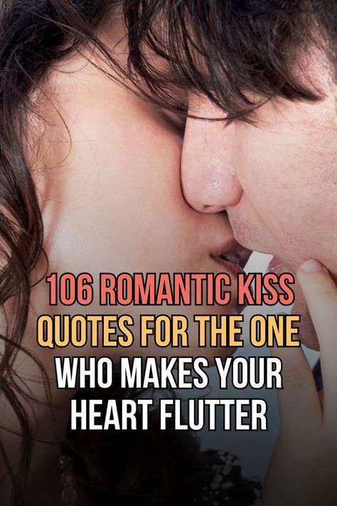 The flirtiest list of kiss quotes you'll ever need to show bae how they make you feel. Can't find the words? I've got you covered. Romantic Kiss Quotes, Kissing You Quotes, Kiss Quotes, Kissing Quotes, Romantic Kiss, Relationship Advice Quotes, Heart Flutter, You Quotes, Funny Phrases