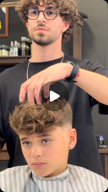 Alex Giannone✨💈 on Instagram Fluffy Fringe Haircut Boys, Best Boy Haircuts 2024, Mid Fade Fluffy Fringe, Boy Teen Haircut, How To Style Boys Hair, Baseball Flow Haircut, Boys Haircut 2024, 2024 Boys Haircut Trends, Teen Haircuts Boys