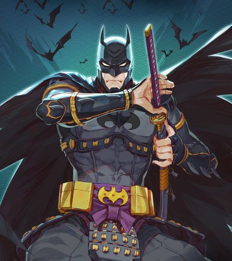 Batman Ninja (2018) - Rotten Tomatoes Batman Ninja Wallpaper, Samurai Batman, Animated Batman, Batman Fanart, Ninja Movies, Batman Ninja, Dc Animated, Feudal Japan, A Wrinkle In Time