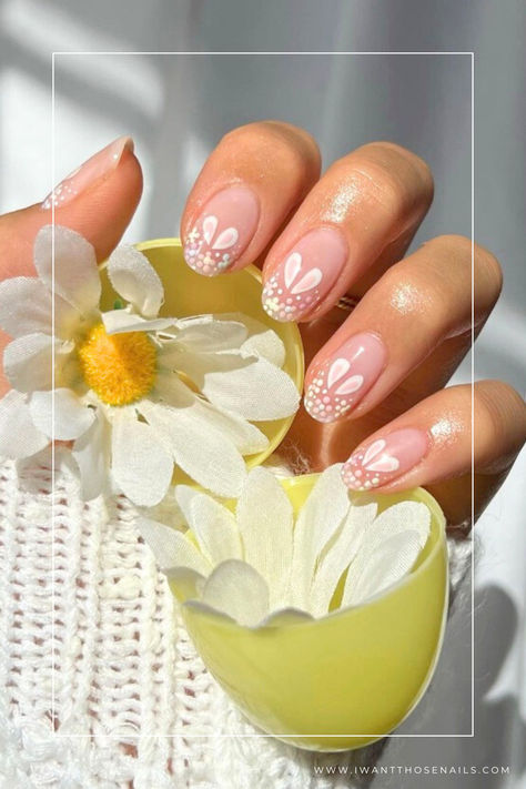 easter bunny nails Easter Nails Design Spring, Easter Nails Easy, Easter Nail Art Designs, Pastel Nails Designs, Easter Nail, Bunny Nails, Easter Nail Designs, Nagellack Trends, Easter Nail Art