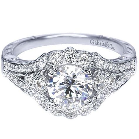 Vintage engagement ring settings