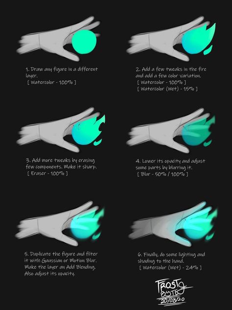 Magic Digital Art Tutorial, How To Draw Magic Powers, Magic Effects Drawing Tutorial, Procreate Magic Tutorial, Glowing Digital Art, Magic Tutorial Drawing, Procreate Fantasy Art Tutorial, How To Draw Dust, How To Draw Magic Effects