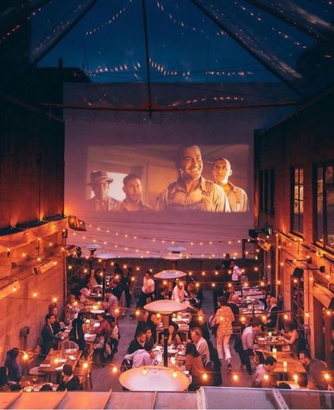 Chicken Run Movie, Twinkling String Lights, Wine Bottle Planter, Vintage Theater, Chicago Bars, Twinkle String Lights, Coffee Shop Business, Glamorous Decor, Dinner Theatre