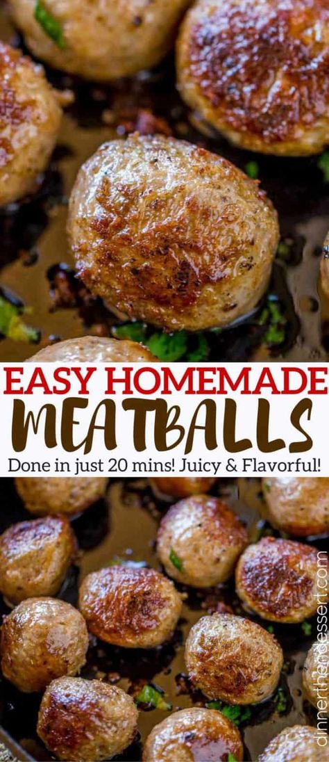 Meatball Variations, Easy Homemade Meatballs, Homemade Meatballs Easy, Homemade Meatballs Recipe, Diy Easy Recipes, Meatball Recipes Easy, Meatballs Easy, Beef Meatballs, Homemade Meatballs