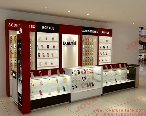 mobile kiosk display design Mobile Display Design, Mobile Phone Shop Design Interiors, Electronics Store Design, Cell Phone Kiosk, Phone Kiosk, Mobile Kiosk, Mobile Shop Design, Shop Counter Design, Smartphone Shop