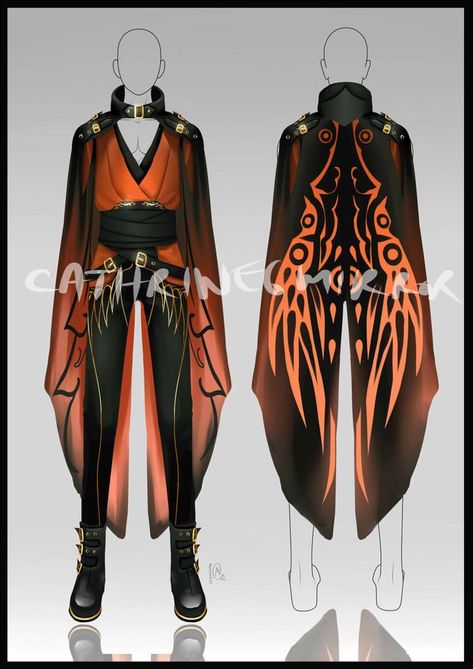 Fantasy Uniforms, Character Clothes, Hero Costumes, Anime Dress, Fashion Design Drawings, Drawing Clothes, Fantasy Clothing, Fantasy Fashion, Character Outfits