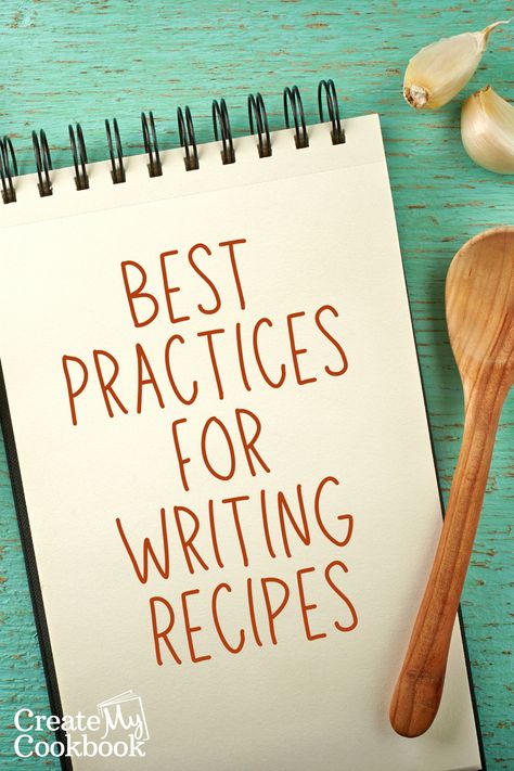 Writing Recipes, How To Write A Recipe, Write A Cookbook, Creating A Cookbook, Cookbook Writing Tips, How To Write A Cookbook, How To Write A Recipe Book, Making A Cookbook, Family Cookbook Project