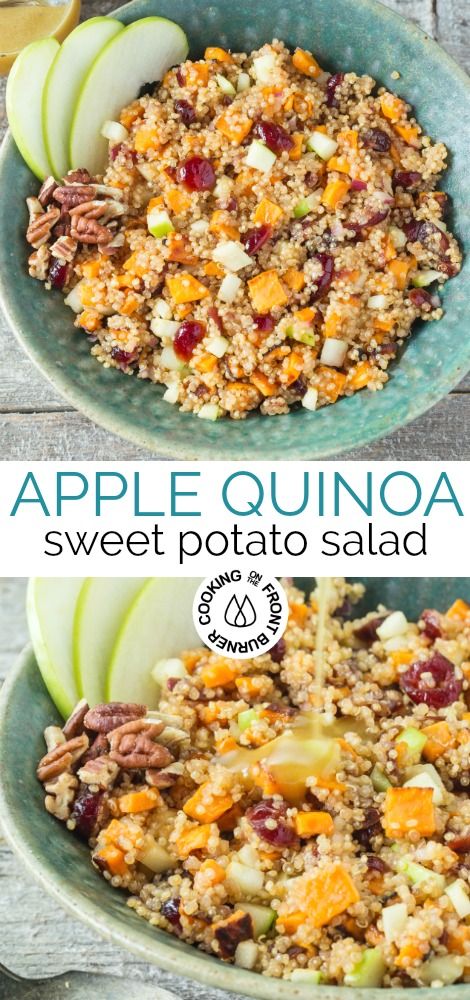 Quinoa And Apple Salad, Quinoa Apple Salad Recipes, Chicken Apple Quinoa Salad, Apple Walnut Quinoa Salad, Quinoa Salad Fruit, Couscous Fall Salad, Quinoa Fall Recipes, Apple Cheddar Quinoa Salad, Thanksgiving Quinoa Recipes