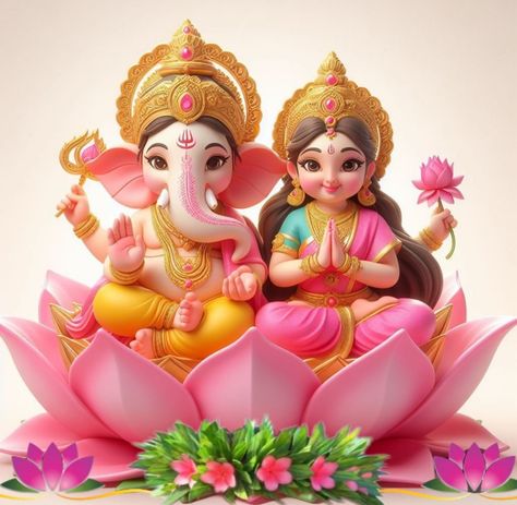 Lakshmi Devi God Ganesha Images Hd, Lakshmi And Ganesh Images, Ganesh Lakshmi Diwali, Lakshmi Ganesh Images, Laxmi Illustration, Lakshmi Ganapathi Images, Ganesh And Lakshmi, Ohuhu Art, Ganesh Pic