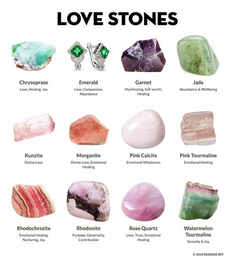 Whether you are seeking romantic love, Divine love, or simply the love of friendship, these are the best gemstones to help you attract and experience more love in your life. Love stones help heal the heart and open the channels of giving and receiving so your heart is ready to be open to new love. Crystals for love also support emotional healing and resilience. They help you resolve patterns that block love and create new patterns that support healthy connection and stable relationships. Crystals For Relationship Healing, Crystals To Give To Boyfriend, Crystals For Attraction, Stones For Self Love, Crystals For Love Spells, Crystal For Relationship, Love Crystals Attract, Gemstones For Love, Crystal For Love And Relationships