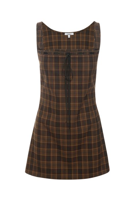 Our Ginger reinvents herself in our Plaid Brown print, designed with a fitted bust, pinched waist, and an A-line hem. She's airy, she's light, she's perfect for a summer's day or night. She's got you covered in all the right places. True to size. Please refer to the flat lay image for product accuracy. Brown Outfits For Women, Brown Dress Aesthetic, Pinched Waist, Plaid Dresses, Scrub Corpo, Plaid Brown, Ginger Dress, Brown Fits, Plaid Outfits