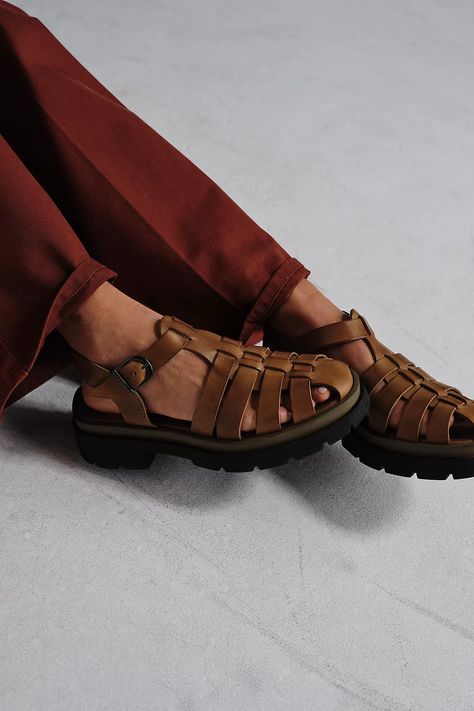 Delaney Fisherman Platforms | Free People Brown Leather Sandals Women, Fisherman Sandals Outfit, Vintage Leather Sandals, Fisherman Sandals Women, Spanish Summer, Fisherman Shoes, Fringe Sandals, Fisherman Sandals, Sandals Outfit