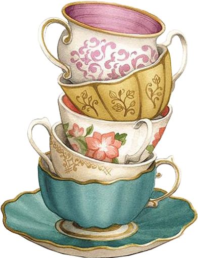 Floral Monogram Letter, Tea Cup Art, Oil Painting Pictures, Vintage Coffee Cups, Cup Art, Acrylic Paint Set, Vintage Teacups, Floral Monogram, Tea Art