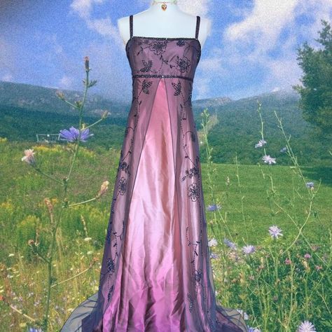 90’s Prom Dress, Hippie Prom Dress, 90s Prom Dress Grunge, Hippie Prom, Prom Dresses 70s, Cottagecore Prom Dress, 90s Formal Dress, 2000s Prom Dress, 70s Prom Dress