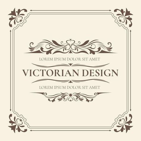 Victorian Graphic Design, Barbie Coloring Pages, Horse Coloring Pages, Graphic Design Elements, Victorian Design, Publication Design, Steampunk Design, Victorian Art, Template Download