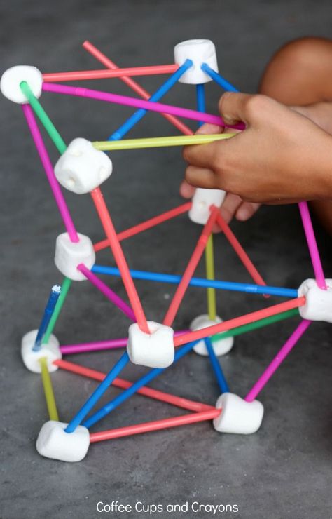 Hands On STEM Activity for Kids! Marshmallow engineering is so much fun! Toothpick Marshmallow Stem, Steam Camp Ideas, Marshmallow Building Activity, Marshmallow Science Experiment, Mini Marshmallow Crafts, Marshmallow Activities For Kids, Marshmallow Party Ideas, Marshmallow Crafts For Kids, Marshmallow Stem