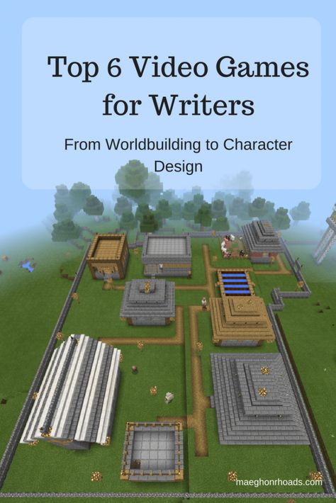 Top video games for writers from worldbuilding to character creation. Video Game Creation, Author Tips, Top Video Games, Writing Fiction, Writing Stories, Poor Man, Writing Things, Video Game Development, Top Video