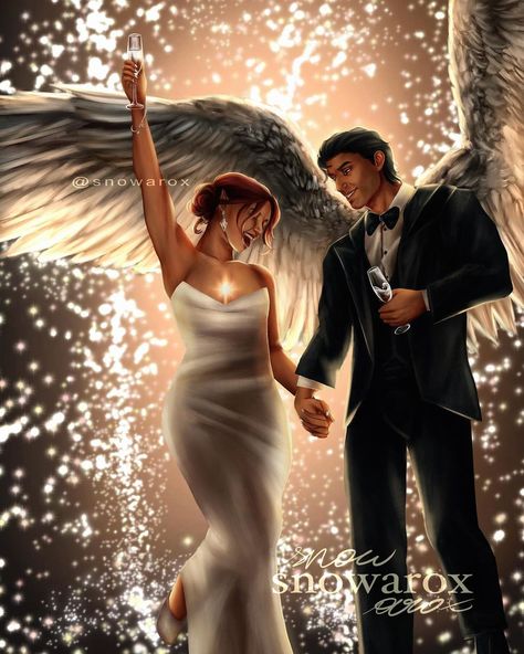 Wedding Drawings, Bryce And Hunt, Rhysand Acotar, Sara J Maas, Wedding Drawing, The Night Court, Old Wedding, Sarah J Maas Books, Night Court