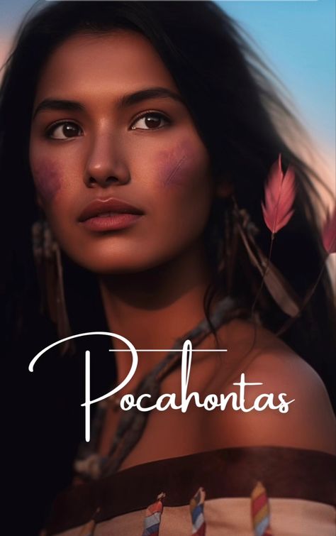 Disney Princess Real Life, Realistic Disney Princess, Original Disney Princesses, Modern Disney Characters, Walt Disney Princesses, Disney Live Action Movies, Walter Elias Disney, Disney Princess Artwork, Disney Pocahontas