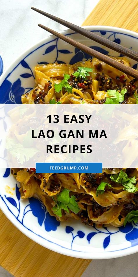 plate of chili oil noodles Lao Gan Ma Recipes, Spicy Chili Crisp, Vegetarian Asian, Refreshing Salads, Asian Vegetarian Recipes, Chili Crisp, Homemade Ramen, Spicy Noodles, Easy Asian Recipes