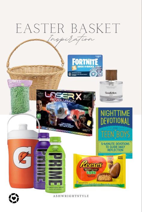 Easter basket inspiration for preteen/teen boys Easter basket ideas, gift baskets, Easter gifts boys Follow my shop @AshWrightStyle on the @shop.LTK app to shop this post and get my exclusive app-only content! #liketkit #LTKGiftGuide #LTKkids #LTKfamily @shop.ltk https://liketk.it/4666Z Easter Basket Ideas For 8-10 Year Boys, Soccer Easter Basket Ideas, Easter Baskets For Boys 8-10, Easter Baskets For Teen Boys, Easter Basket Ideas For Boys 8-10, Teen Boy Easter Basket Ideas, Easter Basket Ideas For Teens, Husband Easter Basket, Cheap Easter Baskets