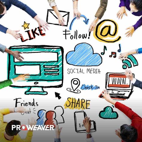 How important is linking social media and websites when it comes to business marketing strategies? At Proweaver, we get down to the details, read them now! Social Media Usage, Professional Development For Teachers, Paid Social, Small Business Social Media, Online Teachers, Custom Web Design, Advertising Services, Blended Learning, Marketing Goals