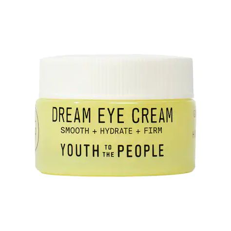 Dream Eye Cream with Vitamin C and Ceramides - Youth To The People | Sephora Black Friday Makeup, Youth To The People, Benzalkonium Chloride, Makeup Deals, Sephora Beauty, Eye Wrinkle, Oily Skin Care, Stem Cells, Eye Cream