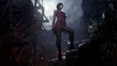 Evil Background, Resident Evil 1 Remake, Ada Resident Evil, Resident Evil 4 Remake, Resident Evil Girl, Sporty Street Style, Business Attire Women, Resident Evil 4, Resident Evil Game