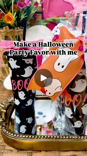 6.2K views · 1.3K reactions | Comment BOO CUP for the links! 

This is an easy party favor idea. Fill with candy or just leave it empty! I added some ribbon and bow for an extra special touch! 

#halloween #halloweenideas #halloweenparty #partyfavors #giftideas | Ashley Temple | Oskar Schuster · The Pumpkin's Song (Menu Theme) Pumpkin Song, Easy Party Favor, Halloween Party Favors, Just Leave, Party Favor, Halloween Party, Party Favors, Temple, Ribbon